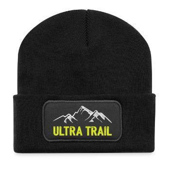 Ultra Trail - Recycled Patch Beanie - black - Front