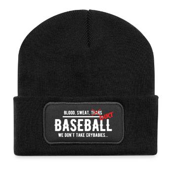 No Cry In Baseball - Recycled Patch Beanie - black - Front