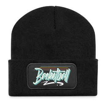 Basketball - Recycled Patch Beanie - black - Front
