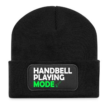 Choir Music Instrument Handbell Choir - Recycled Patch Beanie - black - Front