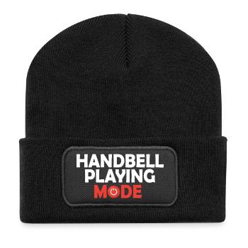 Choir Music Instrument Handbell Choir - Recycled Patch Beanie - black - Front