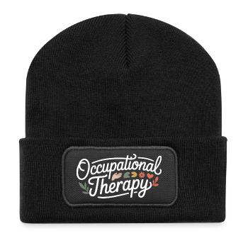 Chemise de l’unité d’ergothérapie - Beanie recyclé à patch - noir - Devant