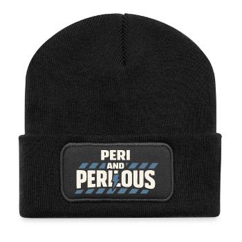 Perimenopause Humor Perimenopause - Recycled Patch Beanie - black - Front