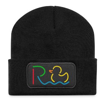 Finally Pension - Retirement - Pension - Recycled Patch Beanie - black - Front