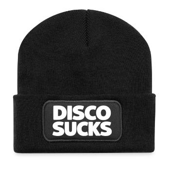 Disco Sucks - Recycled Patch Beanie - black - Front