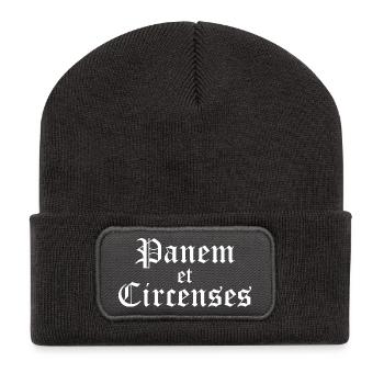 Panem et circenses  - Recycled Patch Beanie - dark grey - Front