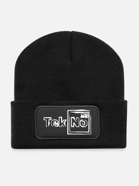 Tekno 23 - Recycled Patch Beanie - black
