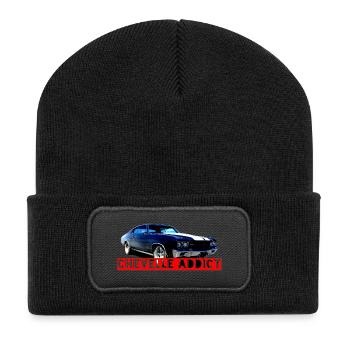 Chevelle Addict - Recycelte Patch Beanie - Schwarz - Vorne