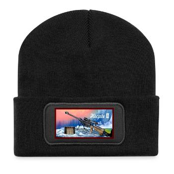 sniper - Beanie recyclé à patch - noir - Devant