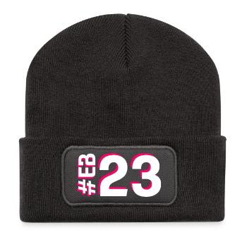 EB23 2025 - Recycled Patch Beanie - dark grey - Front