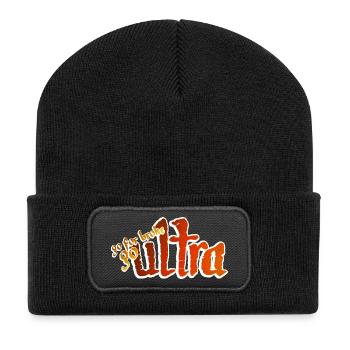 Go For Broke Go Ultra - Recycled Patch Beanie - black - Front