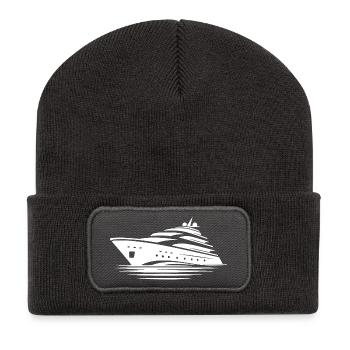 Luxury on the Waves Cruise Dreams Holidays - Recycled Patch Beanie - dark grey - Front