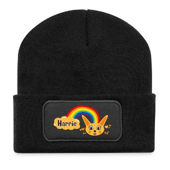 Harrie Cabbage by Helfspawn - Recycled Patch Beanie - black - Front