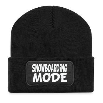 Snowboarding fashion - Recycled Patch Beanie - black - Front
