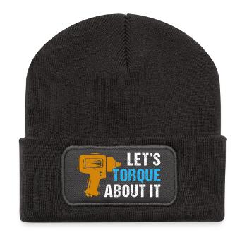 Mechanical Engineering Maschinenbauer Ingenieur - Recycelte Patch Beanie - Dunkelgrau - Vorne