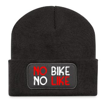 Biking - Recycled Patch Beanie - dark grey - Front