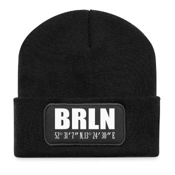 Berlin - Recycled Patch Beanie - black - Front
