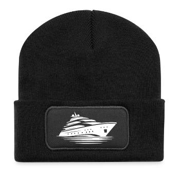 Cruise Dreams en haute mer Mode croisière activé - Beanie recyclé à patch - noir - Devant