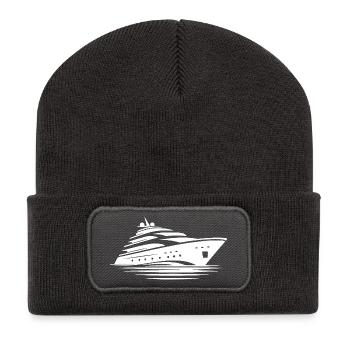 Cruise Dreams on the High Seas Cruise Mode On - Recycled Patch Beanie - dark grey - Front