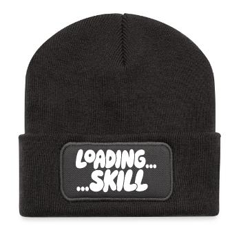 Loading Screen Skill Aesthetics - Recycled Patch Beanie - dark grey - Front