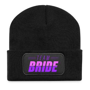 team_bride - Recycled Patch Beanie - black - Front