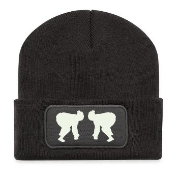 Sumos - Recycled Patch Beanie - dark grey - Front
