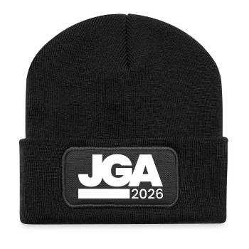 Jga 2026 Bachelor Party - Recycled Patch Beanie - black - Front