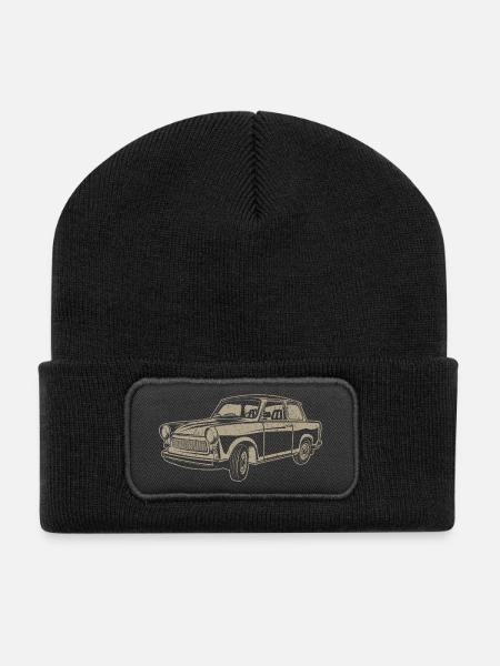 Trabi 601 - Racing cardboard - Recycled Patch Beanie - black