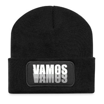 Vamos - Beanie recyclé à patch - noir - Devant