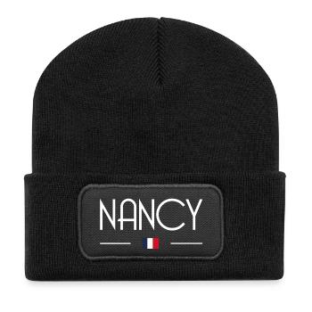 Nancy - Recycled Patch Beanie - black - Front