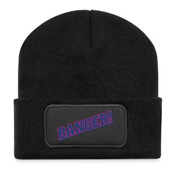 Banger ! - Culture virale d’Internet Humour Marine Pink - Beanie recyclé à patch - noir - Devant