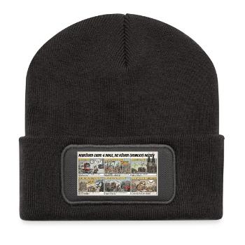Cologne Guide: 6 Things Cologne People Don't Like - Recycled Patch Beanie - dark grey - Front
