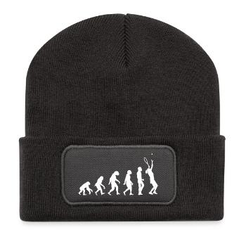Tennisentwicklung - Recycelte Patch Beanie - Dunkelgrau - Vorne