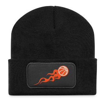Basket Ball / Basketball / Basktet-Ball / Sport - Beanie recyclé à patch - noir - Devant