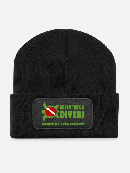 RESPECT - Recycled Patch Beanie - black