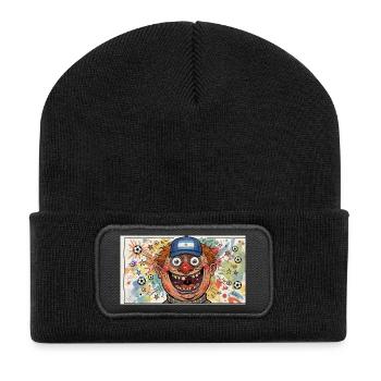 Un fan argentin avec le chaos footballistique - Beanie recyclé à patch - noir - Devant