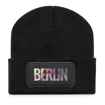 Berlin - Recycled Patch Beanie - black - Front