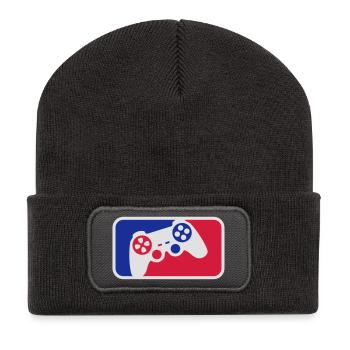 Controller Sport - Beanie recyclé à patch - charbon - Devant