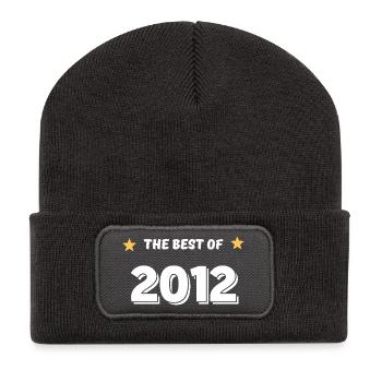 Best of 2012 - Beanie recyclé à patch - charbon - Devant