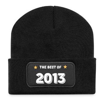 Best of 2013 - Recycled Patch Beanie - black - Front