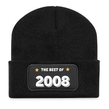 Best of 2008 - Recycled Patch Beanie - black - Front