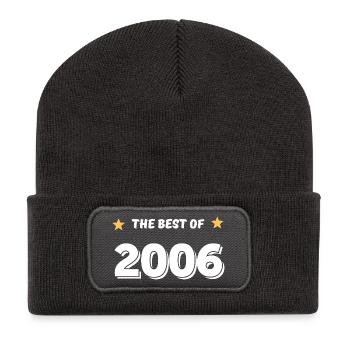 Best of 2006 - Beanie recyclé à patch - charbon - Devant