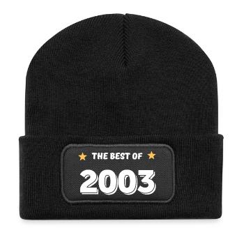 Best of 2003 - Recycled Patch Beanie - black - Front