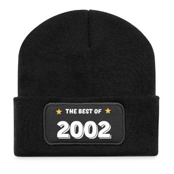 Das Beste des Jahres 2002 - Recycelte Patch Beanie - Schwarz - Vorne