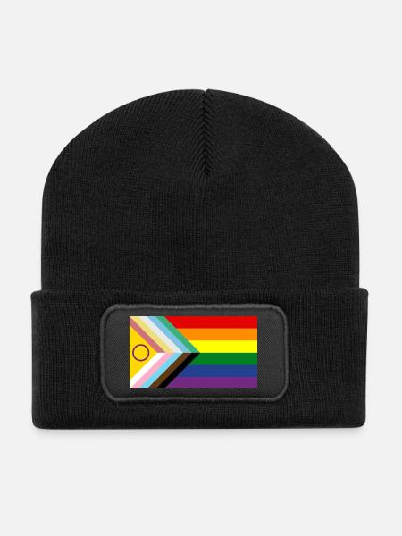 Disability Pride - Recycelte Patch Beanie - Schwarz