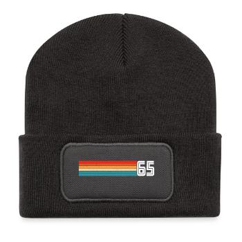 Retro 1965 t-shirt 65 vintage 1965 - Recycled Patch Beanie - dark grey - Front