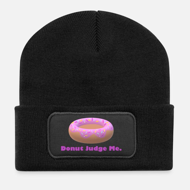 Doughnut - Recycled Patch Beanie - black