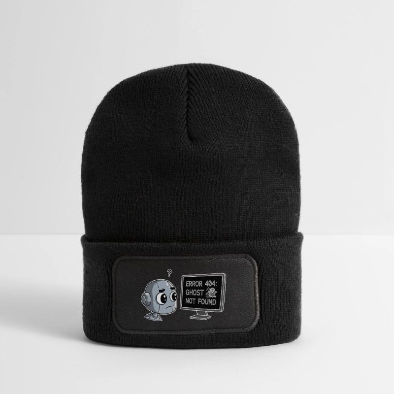 Error 404: Ghost Not Found Recycelte Patch Beanie