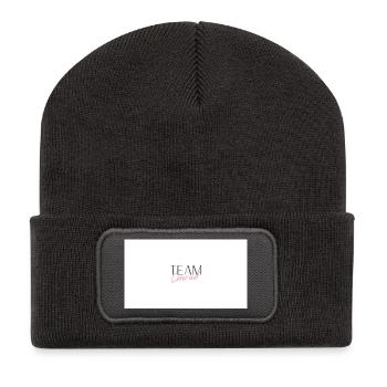 Team Conrad - Recycled Patch Beanie - dark grey - Front