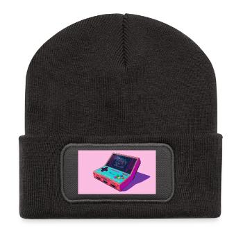 Fresh Console - Recycled Patch Beanie - dark grey - Front